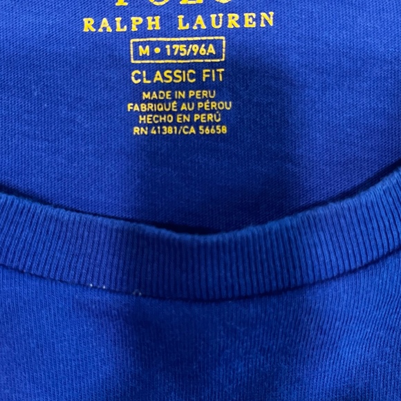 Polo Ralph Lauren Big Pony Classic Fit Tee Crewneck Mens T-Shirt - Picture 3 of 4